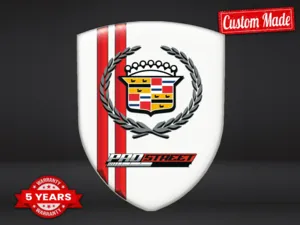 Cadillac Badges Emblèmes Auto Résistants Max Sport Chic ST